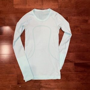 Lululemon Swiftly Tech Mint Long Sleeve